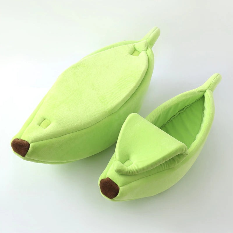 Panier banane pour animaux – Maison amusante pour chiens et chats