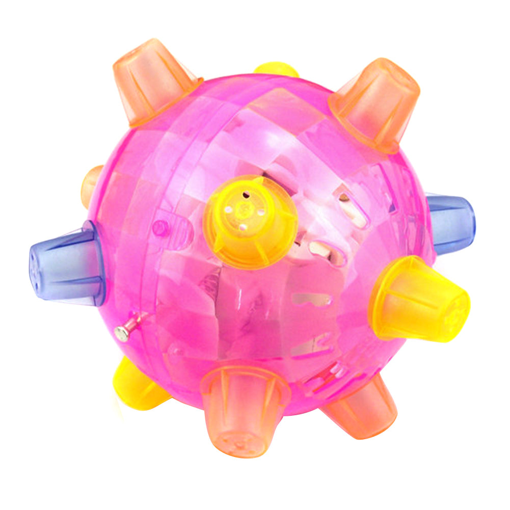 Balle vibrante à LED pour animaux de compagnie