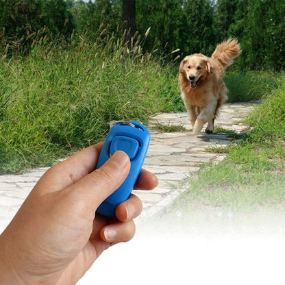 Sifflet pour chien avec clicker – Dressage 2 en 1 