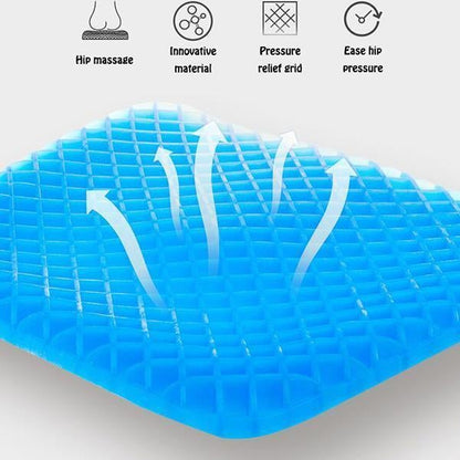 Coussin de siège en silicone en forme d'œuf – Coussin de soulagement de la pression