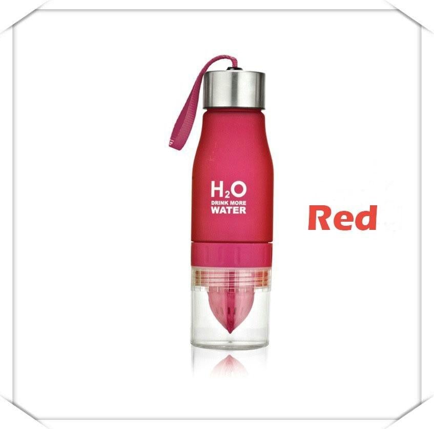 Bouteille d'eau avec infuseur de fruits H²O