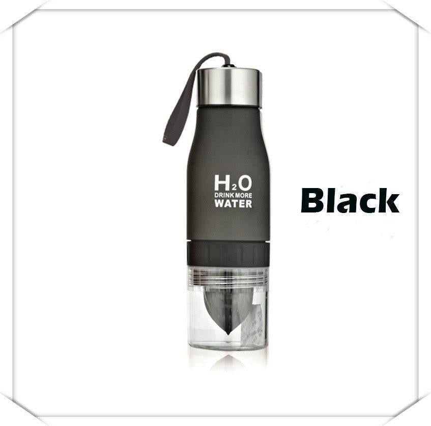 Bouteille d'eau avec infuseur de fruits H²O