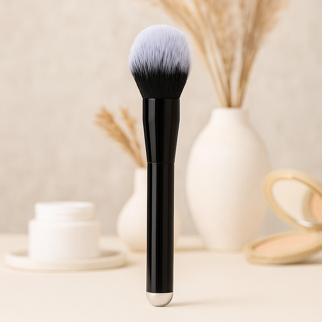 Grand pinceau à poudre de maquillage