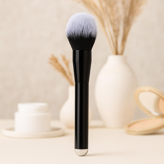 Grand pinceau à poudre de maquillage