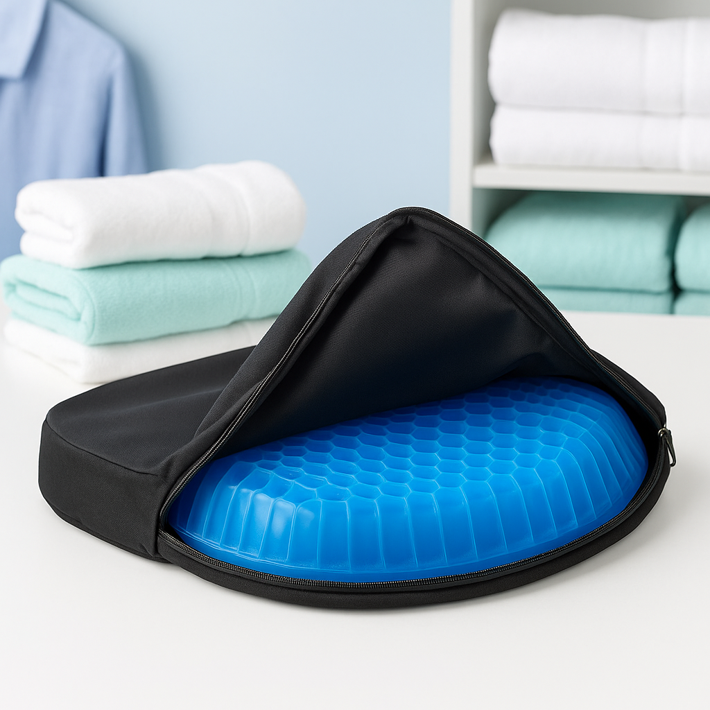 Coussin de siège en silicone en forme d'œuf – Coussin de soulagement de la pression