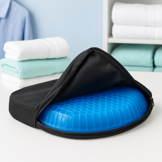 Coussin de siège en silicone en forme d'œuf – Coussin de soulagement de la pression