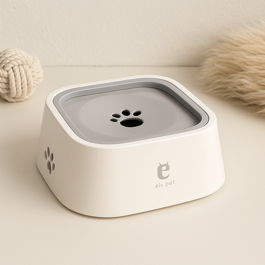 Gamelle d'eau de voyage anti-éclaboussures pour animaux de compagnie