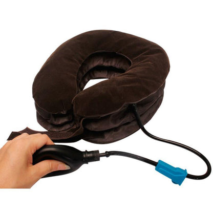 Oreiller de traction pneumatique pour le cou