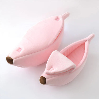 Panier banane pour animaux – Maison amusante pour chiens et chats