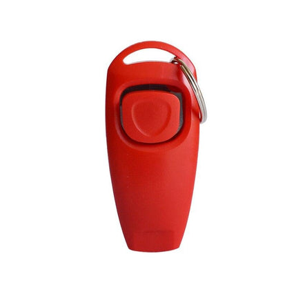 Sifflet pour chien avec clicker – Dressage 2 en 1 